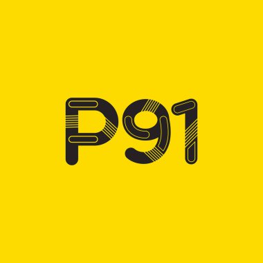 Harf ve rakam logo P91