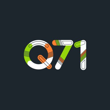 Harf ve sayı logosu Q71