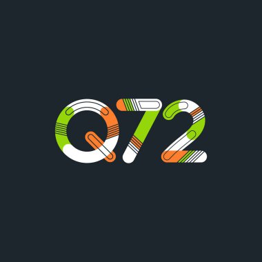 Harf ve sayı logosu Q72