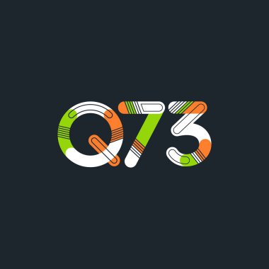 Harf ve sayı logosu Q73