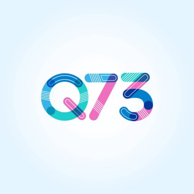 Harf ve sayı logosu Q73