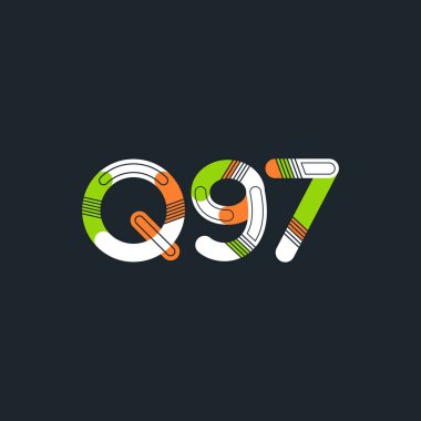 Harf ve sayı logosu Q97