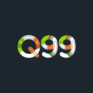 Harf ve sayı logosu Q99