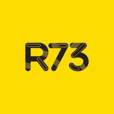 Harf ve sayı logosu R73