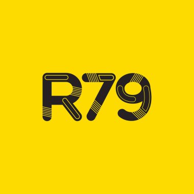 Harf ve sayı logosu R79