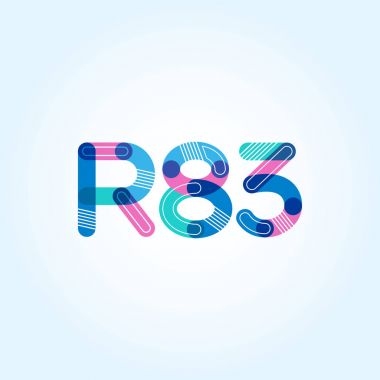 Harf ve sayı logosu R83