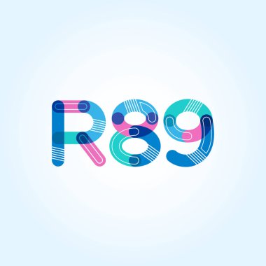 Harf ve sayı logosu R89