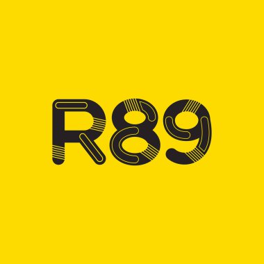 Harf ve sayı logosu R89