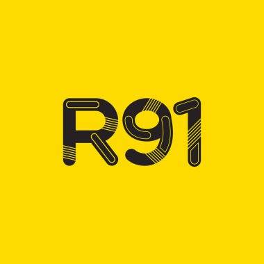 Harf ve sayı logosu R91