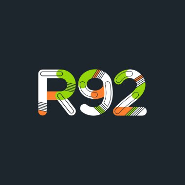Harf ve sayı logosu R92