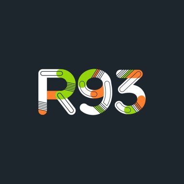 Harf ve sayı logosu R93