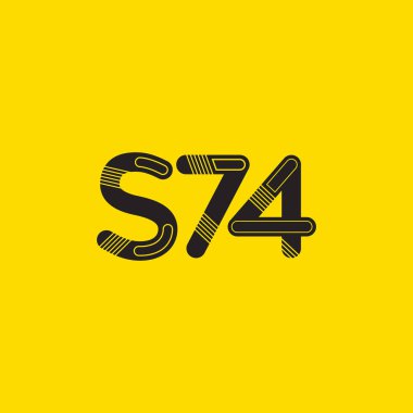Harf ve sayı logosu S74
