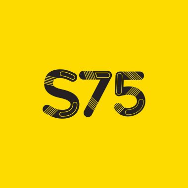 Harf ve sayı logosu S75