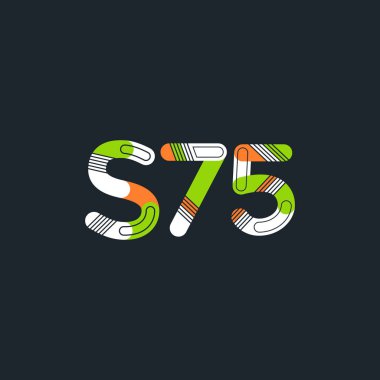 Harf ve sayı logosu S75