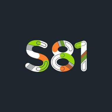 Harf ve sayı logosu S81