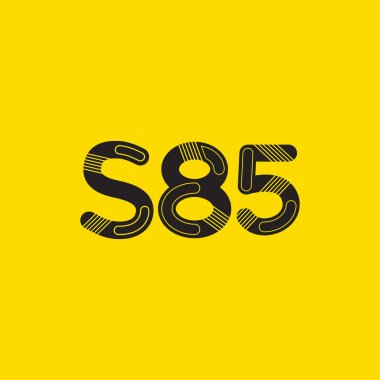 Harf ve sayı logosu S85