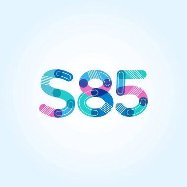 Harf ve sayı logosu S85