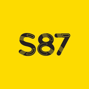 Harf ve sayı logosu S87
