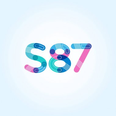 Harf ve sayı logosu S87