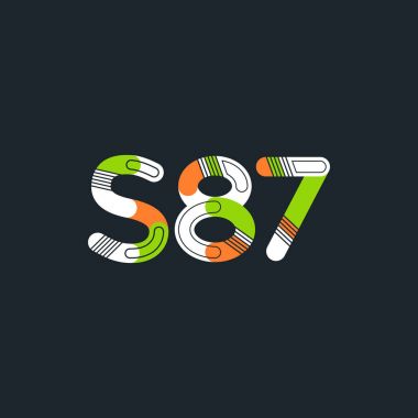 Harf ve sayı logosu S87