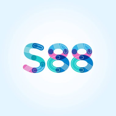 Harf ve sayı logosu S88