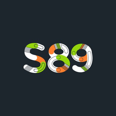 Harf ve sayı logosu S89