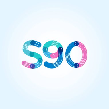 Harf ve sayı logosu S90