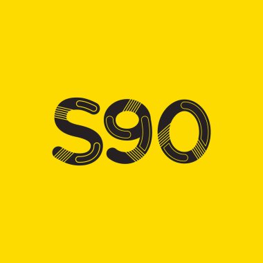 Harf ve sayı logosu S90