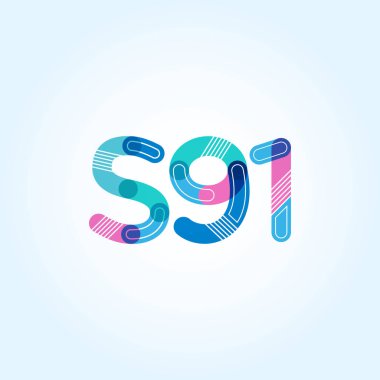 Harf ve sayı logosu S91
