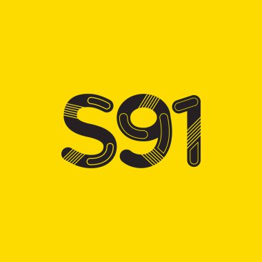 Harf ve sayı logosu S91