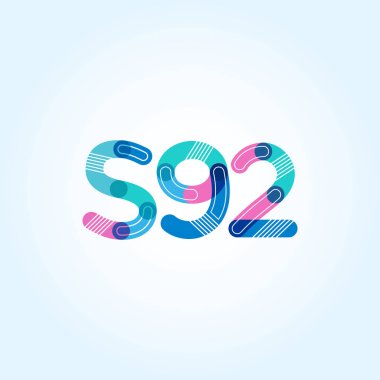 Harf ve sayı logosu S92