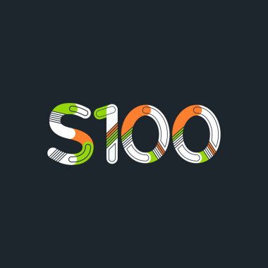 Harf ve sayı logosu S100