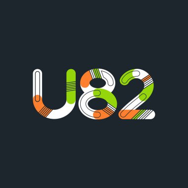 Harf ve sayı logosu U82