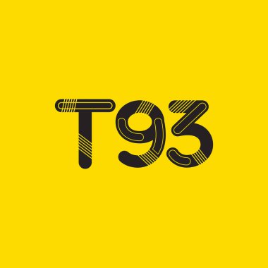 Harf ve sayı logosu T93