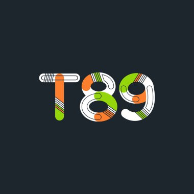Harf ve sayı logosu T89