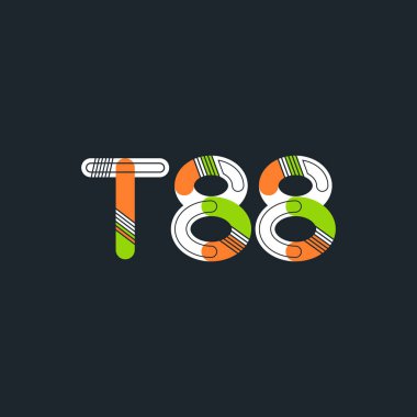 Harf ve sayı logosu T88
