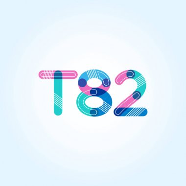 Harf ve sayı logosu T82