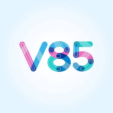 Harf ve sayı logosu V85