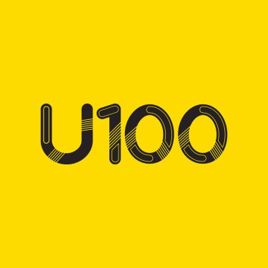 Harf ve sayı logosu U100