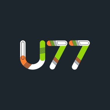 Harf ve sayı logosu U77