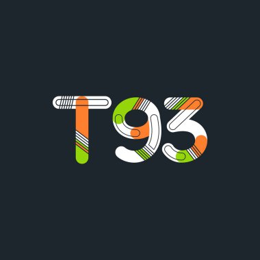 Harf ve sayı logosu T93