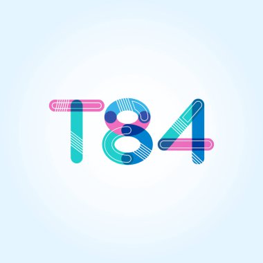 Harf ve sayı logosu T84