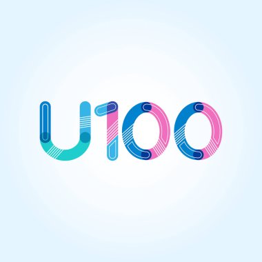 Harf ve sayı logosu U100