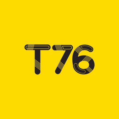 Harf ve sayı logosu T76