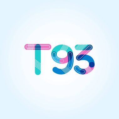 Harf ve sayı logosu T93