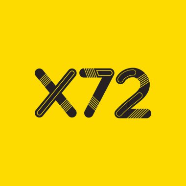Harf ve rakam logo X72