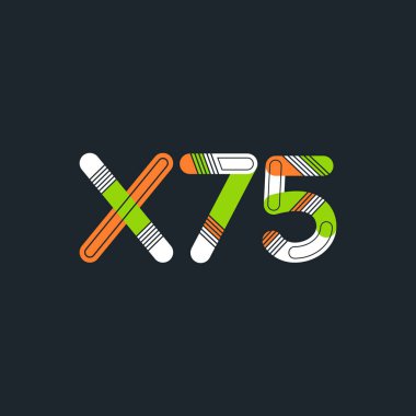 Harf ve rakam logo X75