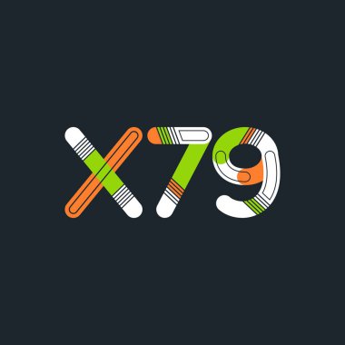 Harf ve rakam logo X79