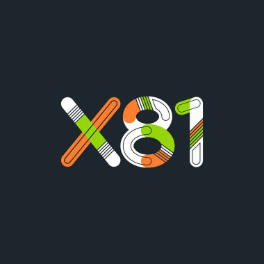 Harf ve rakam logo X81