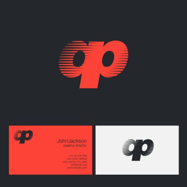 QP harfler şirket logosu 